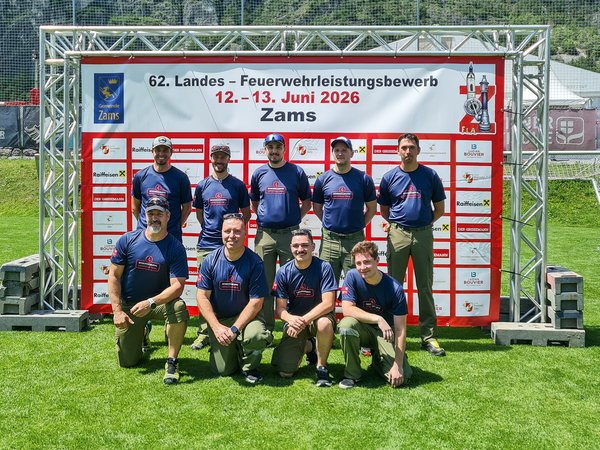 Leitstelle Tirol erfolgreich beim 62. Landes-Feuerwehrleistungsbewerb in Zams