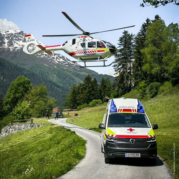 20 Jahre Notarzthubschrauber-Alarmierung durch die Leitstelle Tirol