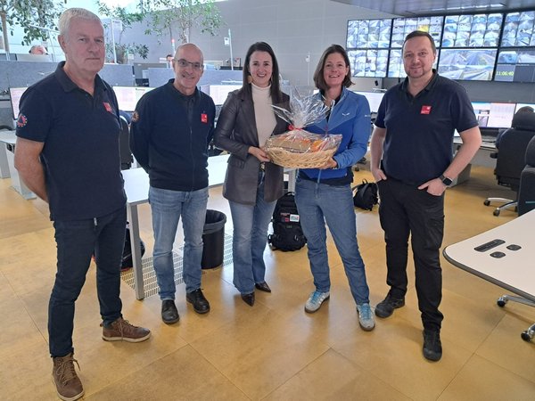 Weihnachtsbesuch von Landesrätin Astrid Mair