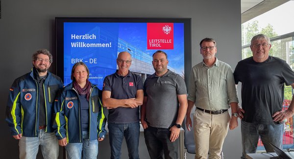 BBK zu Gast in der Leitstelle Tirol